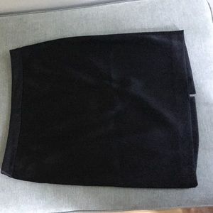 I.N.C. Black Satin Pencil Skirt